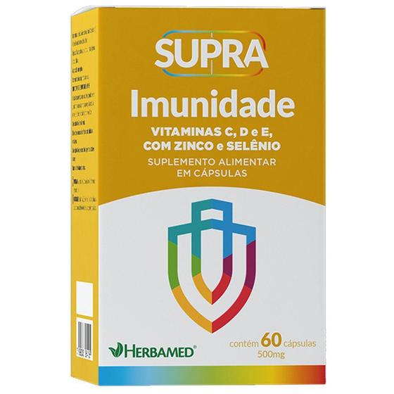 Imagem de Supra Imunidade - 500mg 60 Cápsulas - Herbamed