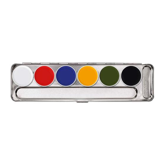 Imagem de Supracolor palette a cores primárias kryolan