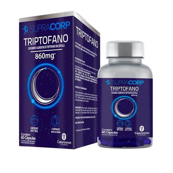 Imagem de Supracorp triptofano 860mg c/ 60cps