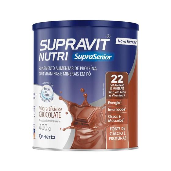 Imagem de Supravit Nutri Chocolate Suplemento Alimentar 400g