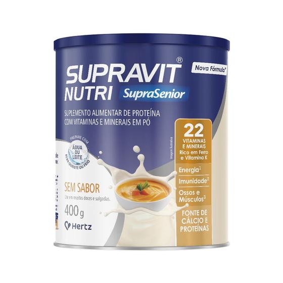 Imagem de Supravit Nutri SupraSenior Sem Sabor 400g