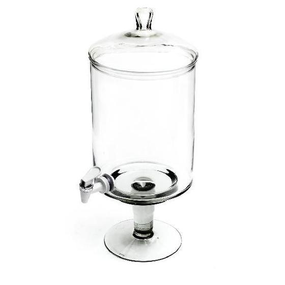 Suqueira De Vidro Cristal 7 Litros Com Torneira Premium Menor preço em Suqueira De Vidro Cristal 7 Litros Com Torneira Premium