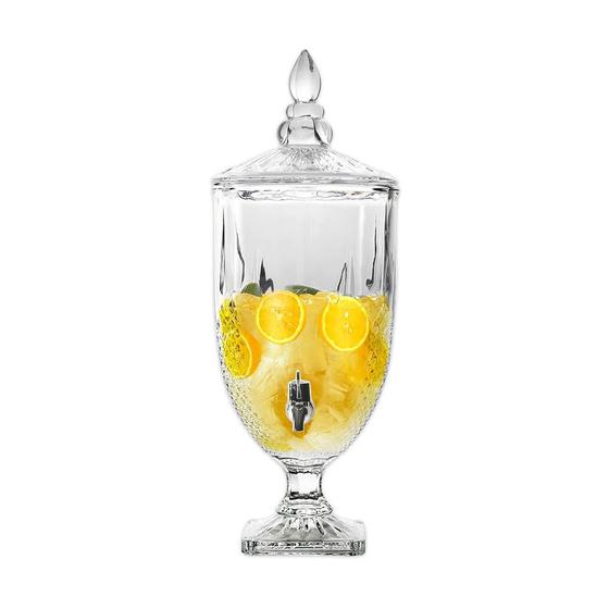Suqueira Imperial Jarra Dispenser 4,9 Litros Vidro Cristal Menor preço em Suqueira Imperial Jarra Dispenser 4,9 Litros Vidro Cristal