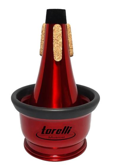 Imagem de Surdina de trompete ajustável cup mute torelli ta124