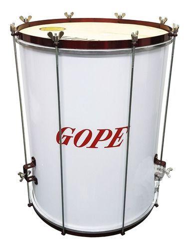 Imagem de Surdo Gope Em Alumínio 60cm X 18 Pele Couro + Tripé Bme6018