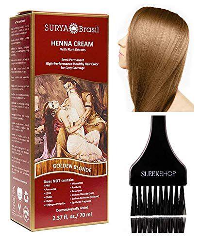 Imagem de Surya Brasil Tintura de Cabelo de HENNA Creme Natural de Extrato de Plantas