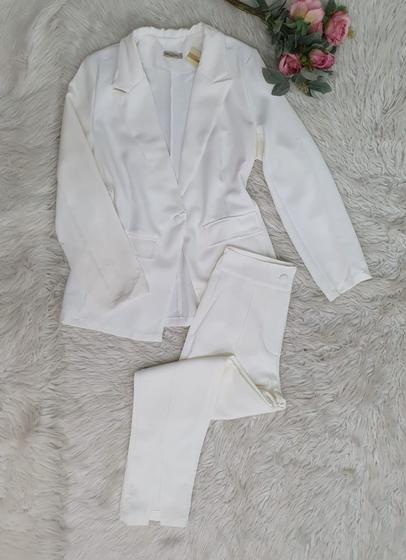 Imagem de SUSEK MODAS Conjunto De Blazer e Calça Alfaiataria 8435