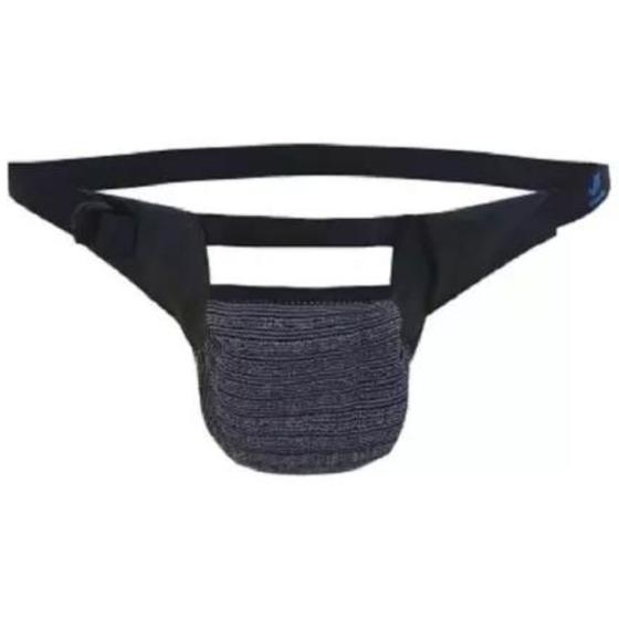 Imagem de Suspensório Escrotal Pós Cicurgia Vasectomia Protetor Genital Operatório Testículo M 28cm