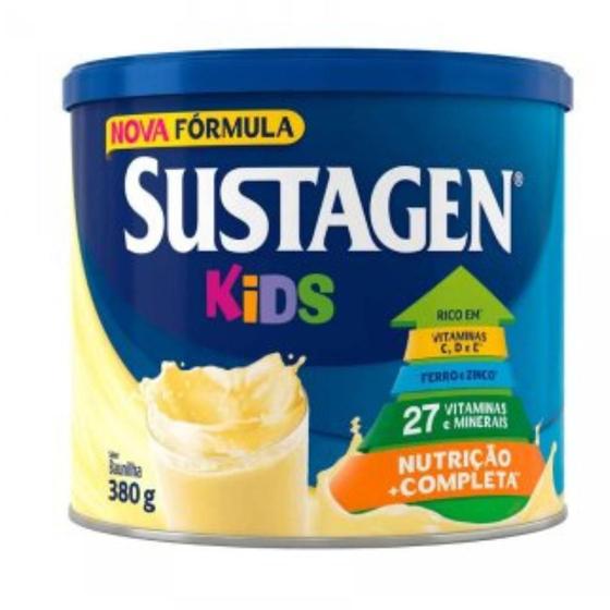 Sustagen Kids 380g Baunilha Complemento Alimentar 7898941911058 Reckitt Menor preço em Sustagen Kids 380g Baunilha Complemento Alimentar 7898941911058 Reckitt