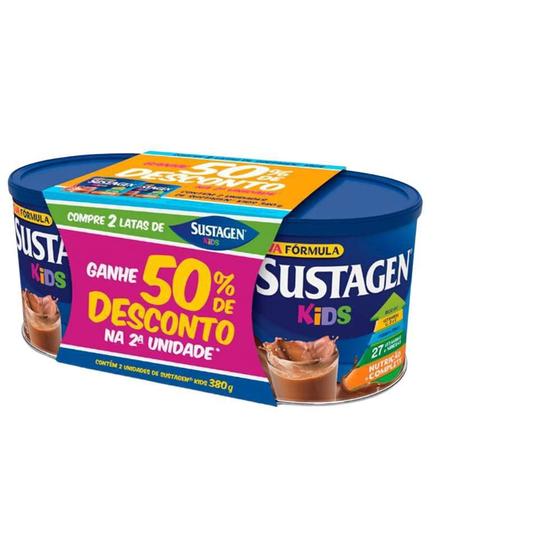 Imagem de Sustagen Kids Chocolate 50% Off 2 Unidades