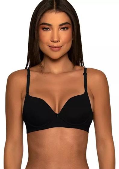 Imagem de Sutiã Base Nayane ST 01 0052 Com Bojo Soft Microfibra T. 40/46