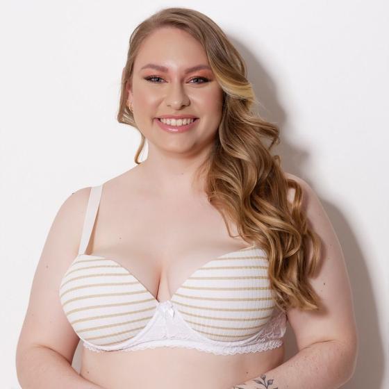 Imagem de Sutiã com Bojo Plus Size Glamour - C9057