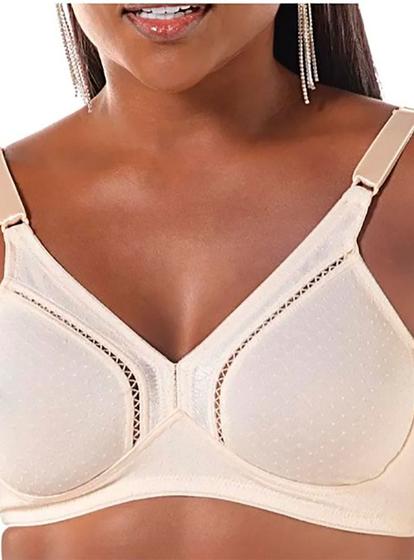 Imagem de Sutiã Gallard Demillus 061379 Plus Size Sem Bojo Sem Aro Microfibra T. 44/54