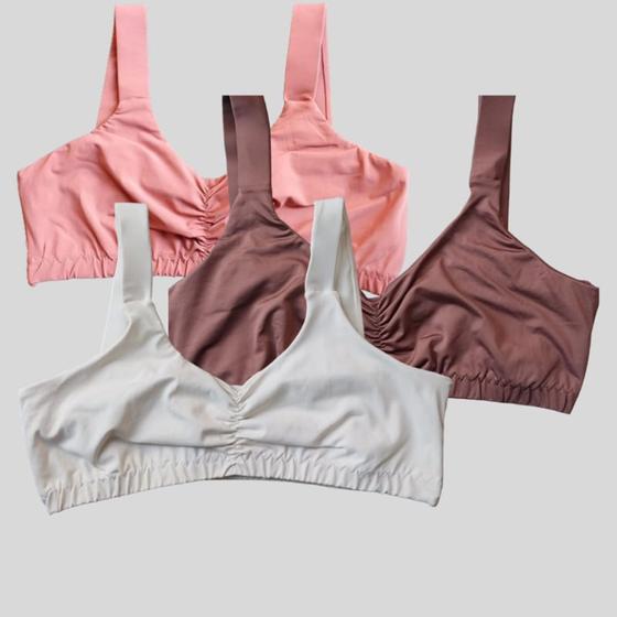 Imagem de Sutiã  Kit com 3 peças