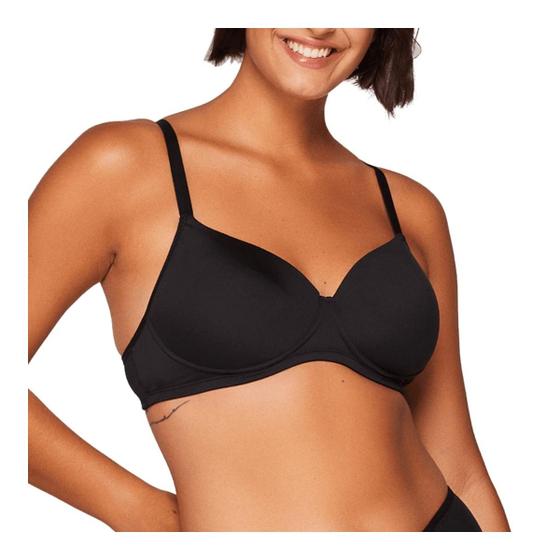 Imagem de Sutiã Liebe Com Bojo Lycra 411001 Preto