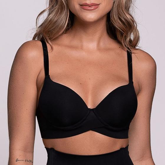 Imagem de Sutiã Liebe Meia Taça com Base Transpassada 103006C