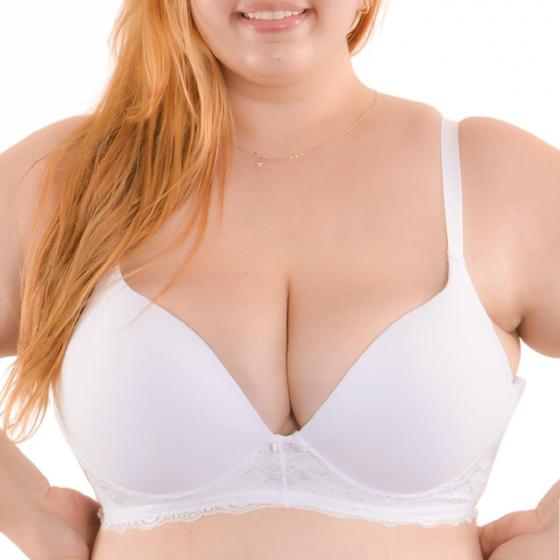 Imagem de Sutiã Plus Size Com Aros e Barbatanas Santa Passion