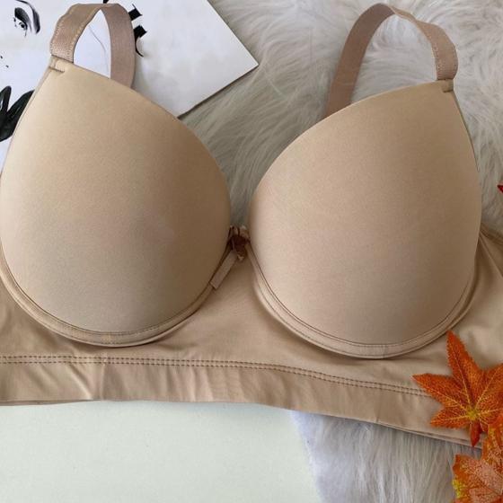 Imagem de Sutiã Plus Size Com Bojo Reforçado Com Alças Largas Base e Lateral Extra