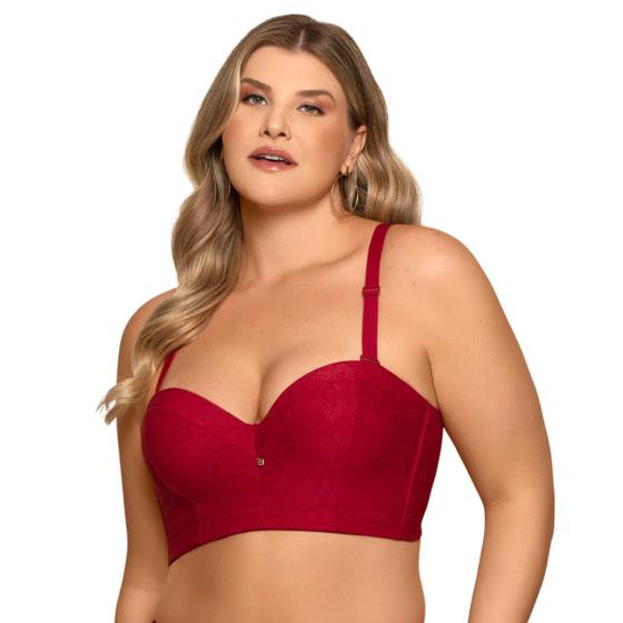 Imagem de Sutiã Plus Size Corpete sem alça Nayane Rodrigues