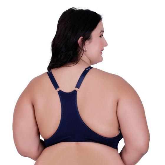 Imagem de Sutiã Plus Size Reforçado Nadador Bojão Soutien Grande