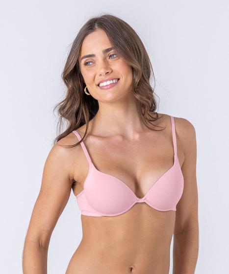 Imagem de Sutiã Push Up com bojo soft, em microfibra, aro especial, e alças finas