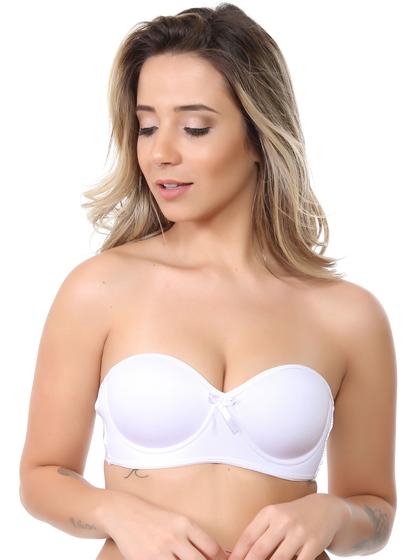 Imagem de SUTIÃ sem alça BRANCO LINGERIE MODA ÍNTIMA