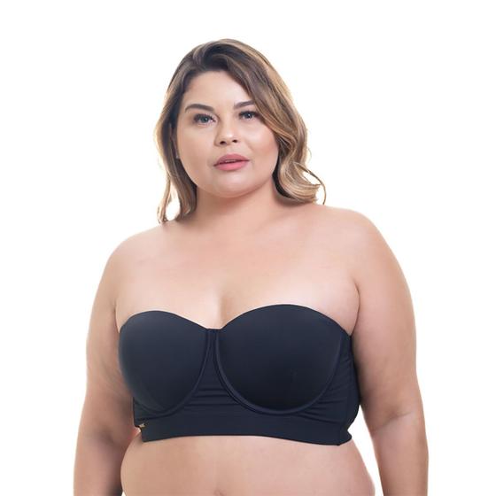 Imagem de Sutiã sem alça Plus Size - Reforçado