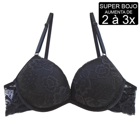 Imagem de Sutiã Turbo 3d Com Renda - Aumenta Seios 2 Vezes - Push Up