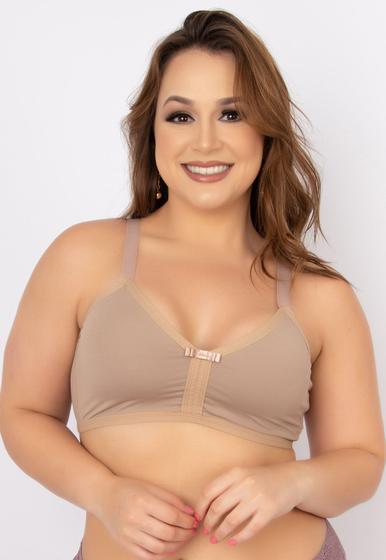 Imagem de Sutiã Vekyo Plus Size Sem Bojo Alça Reforçada