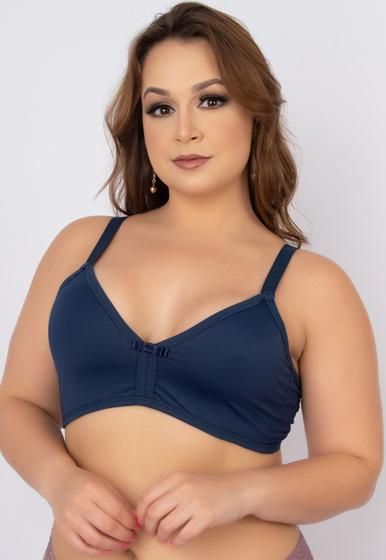 Imagem de Sutiã Vekyo Plus Size Sem Bojo Alça Reforçada