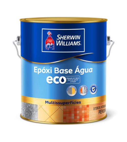 Imagem de SW Eco Epóxi Premium Branco Base Água Brilhante - 3,6 Litros - Sherwin Williams