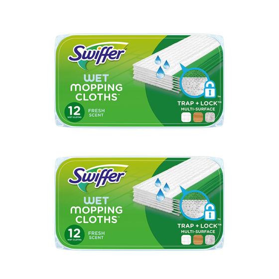 Imagem de Swiffer Toalhas Umedecidas P Limpeza De Pisos Refil 2 Un.