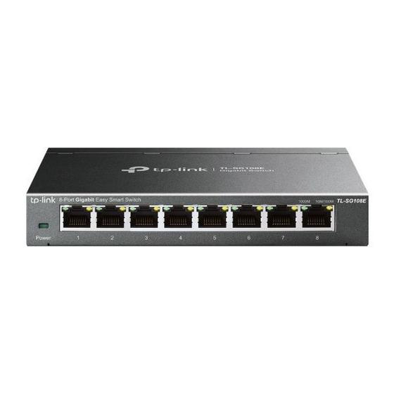 Switch 08 Portas TP-Link Easy Smart TL-SG108E VLAN Gigabit 10/100/1000Mbps Rack Case Metal Menor preço em Switch 08 Portas TP-Link Easy Smart TL-SG108E VLAN Gigabit 10/100/1000Mbps Rack Case Metal
