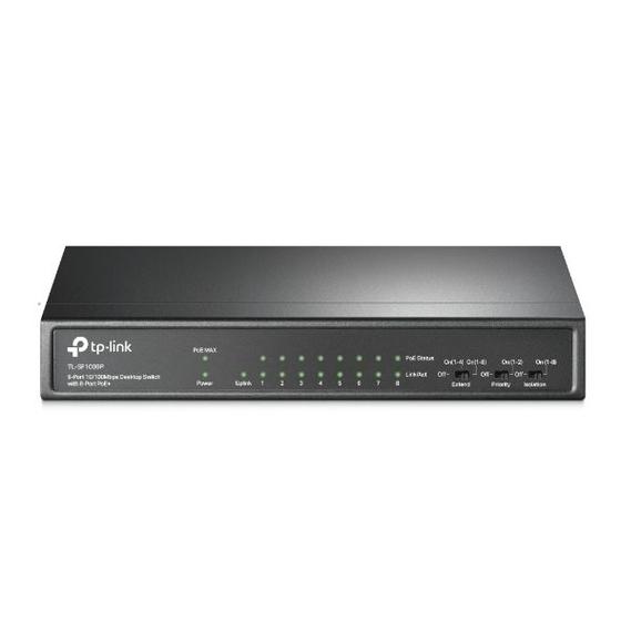 Imagem de Switch 09 portas 10/100 mbps tl-sf1009p