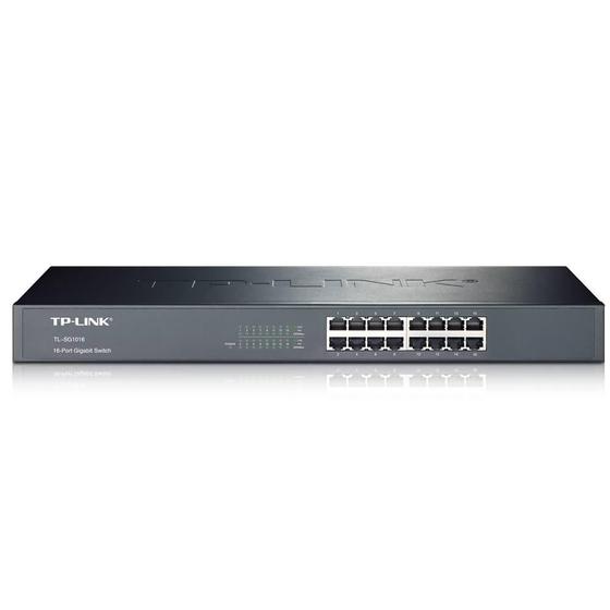 Imagem de Switch 16 Portas 10/100/1000 Tp-Link Tl-Sg1016