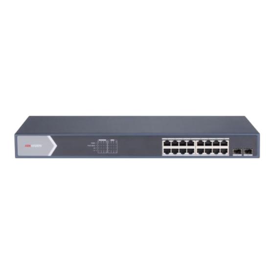 Imagem de Switch 18 Portas Poe Gigabit  DS-3E1518P-SI - Hikvision