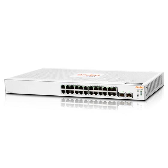 Imagem de Switch 24 Portas 10/100/1000 Gibabit +2 SFP Gerenciavel Rack JL812AABA HP Aruba