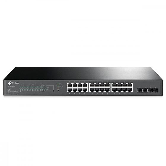 Imagem de Switch 24 portas TP-Link Gigabit Smart PoE+ 4 Portas SFP Jetstream L2+ - TL-SG2428P