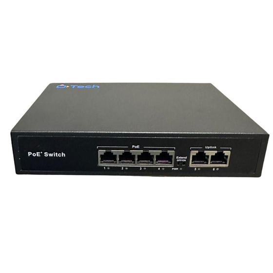 Imagem de Switch 4 Portas 10/100mbps H0E3034 TECH