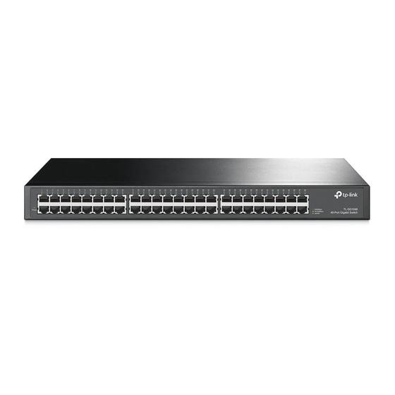 Imagem de Switch 48 Portas 10/100/1000 Mbps Tp-link Tl-sg1048