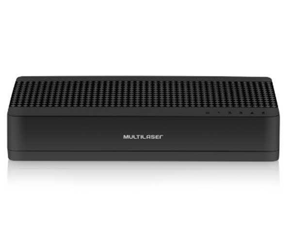 Imagem de Switch 5 Portas Barato Multilaser RE305 Rede Lan 10/100mbps Fast Ethernet