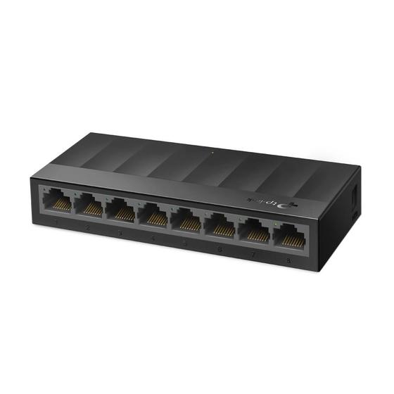Imagem de Switch 8 Portas 10/100/1000, Branco, LS1008G  TP-LINK