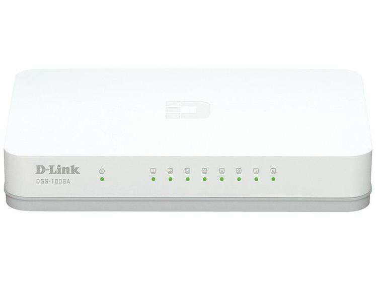 Switch 8 Portas 10/100/1000 Mbps Gigabit Menor preço em Switch 8 Portas 10/100/1000 Mbps Gigabit