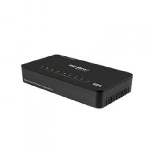 Imagem de Switch 8 Portas Fast Ethernet Com Vlan Fixa Sf 800 Vlan Poe