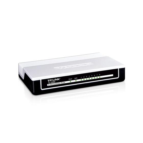 Switch 8 Portas Gerenciável TP-Link TL-R860 Menor preço em Switch 8 Portas Gerenciável TP-Link TL-R860