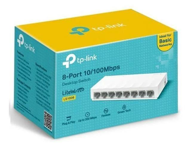 Imagem de Switch 8 Portas Tplink TL-SF1008D 10/100Mbps -