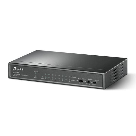 Switch 9 Portas Fast 10/100 TP-Link POE+ TL-SF1009P Menor preço em Switch 9 Portas Fast 10/100 TP-Link POE+ TL-SF1009P