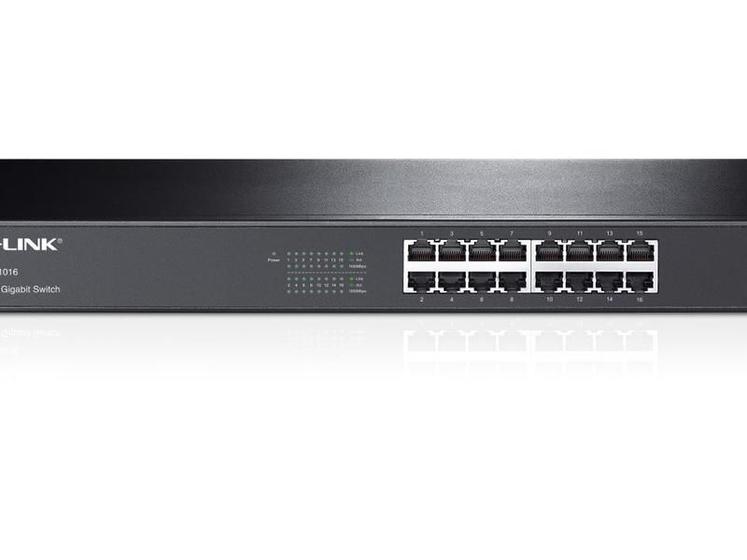 Imagem de Switch com 16 portas, 10/100/1000mbps - tp-link (tl-sg1016d)