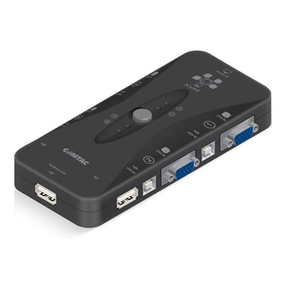 Imagem de Switch Comtac Kvm USB para 4 Computadores 9391 24129391