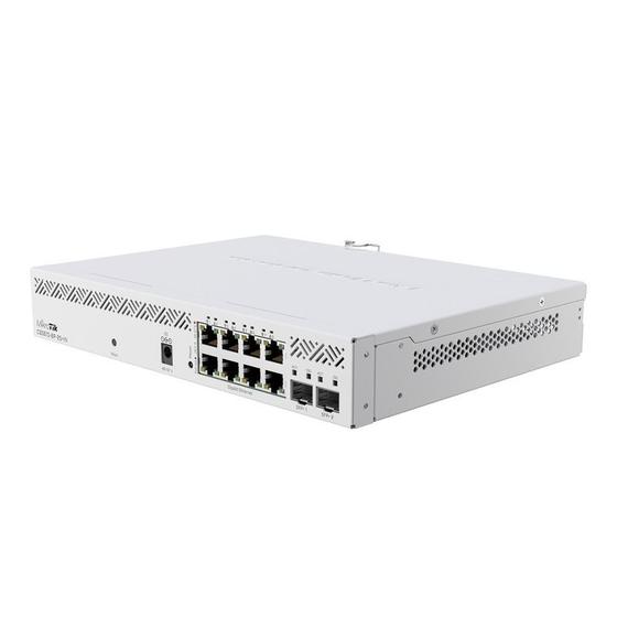 Imagem de Switch Css610 8P Inteligente Poe Sfp Mikrotik Cloud 2S In 2 10Gb